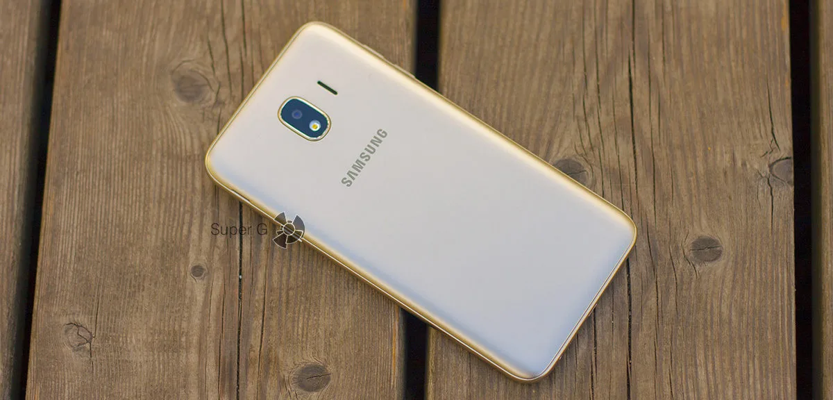 Samsung Galaxy j4 (2018) сзади