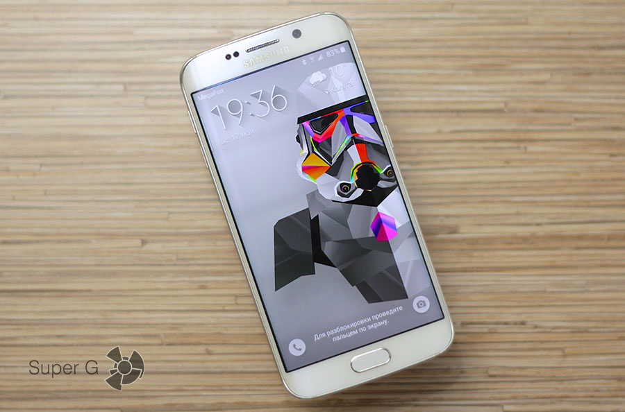 Смартфон Samsung Galaxy S6 Edge White