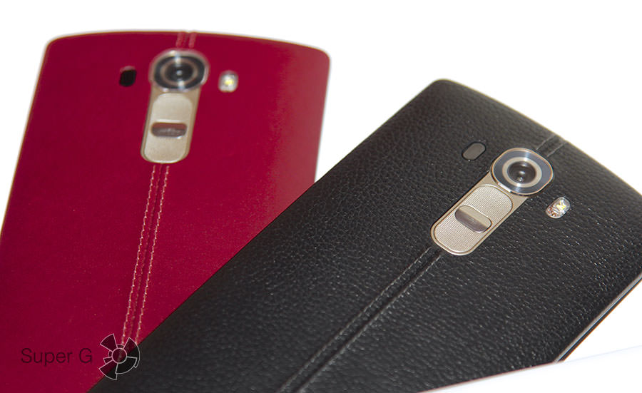 Красный и черный LG G4