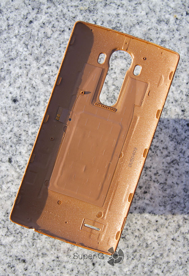 Внутренняя сторона кожаной задней крышки для LG G4