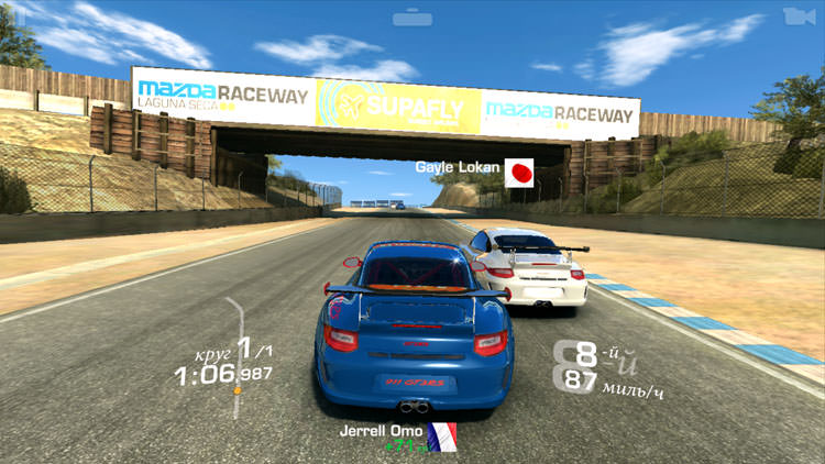 Real Racing 3 на LG G4