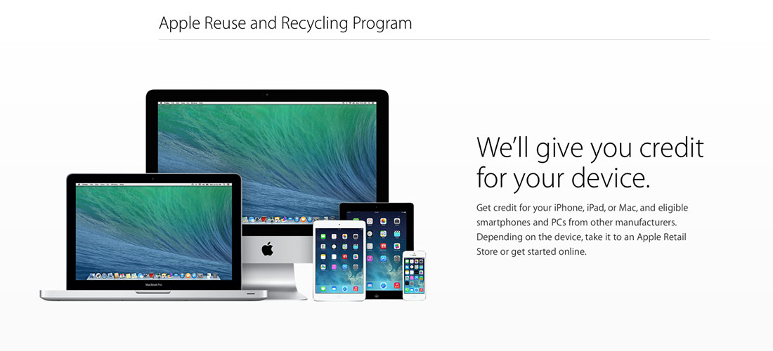 Apple Reuse and Recycling Programm