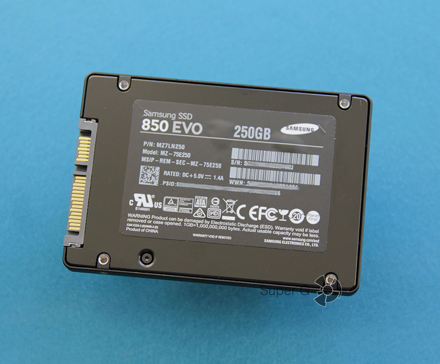 Жесткий диск Samsung EVO 850 250 GB