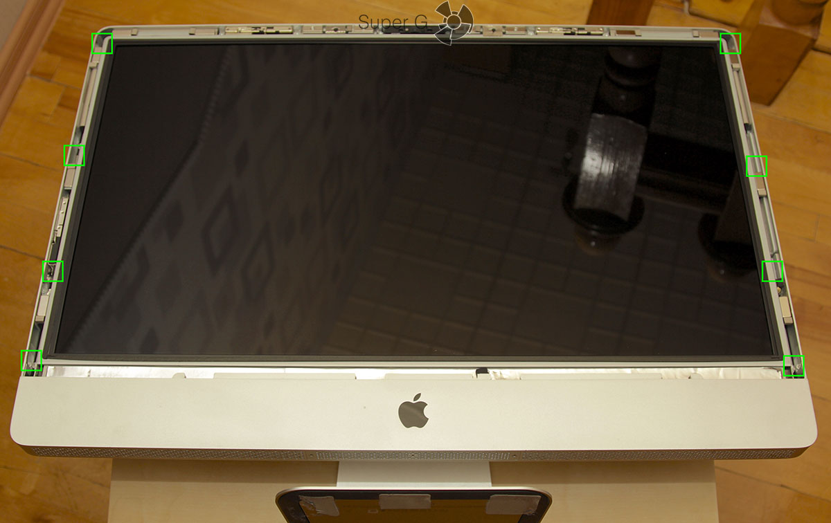 Как разобрать Apple iMac 27