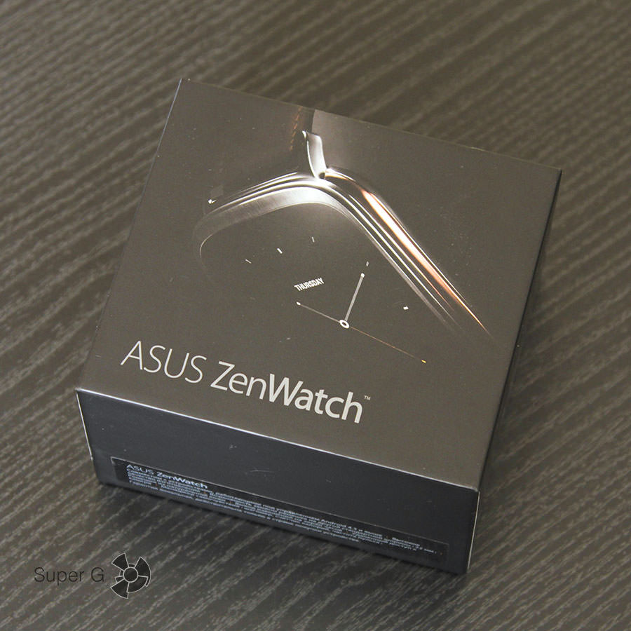 Упаковка Asus Zenwatch