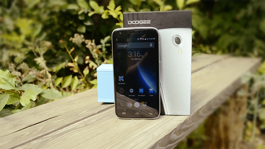 Doogee Y100 Pro комплект и коробка