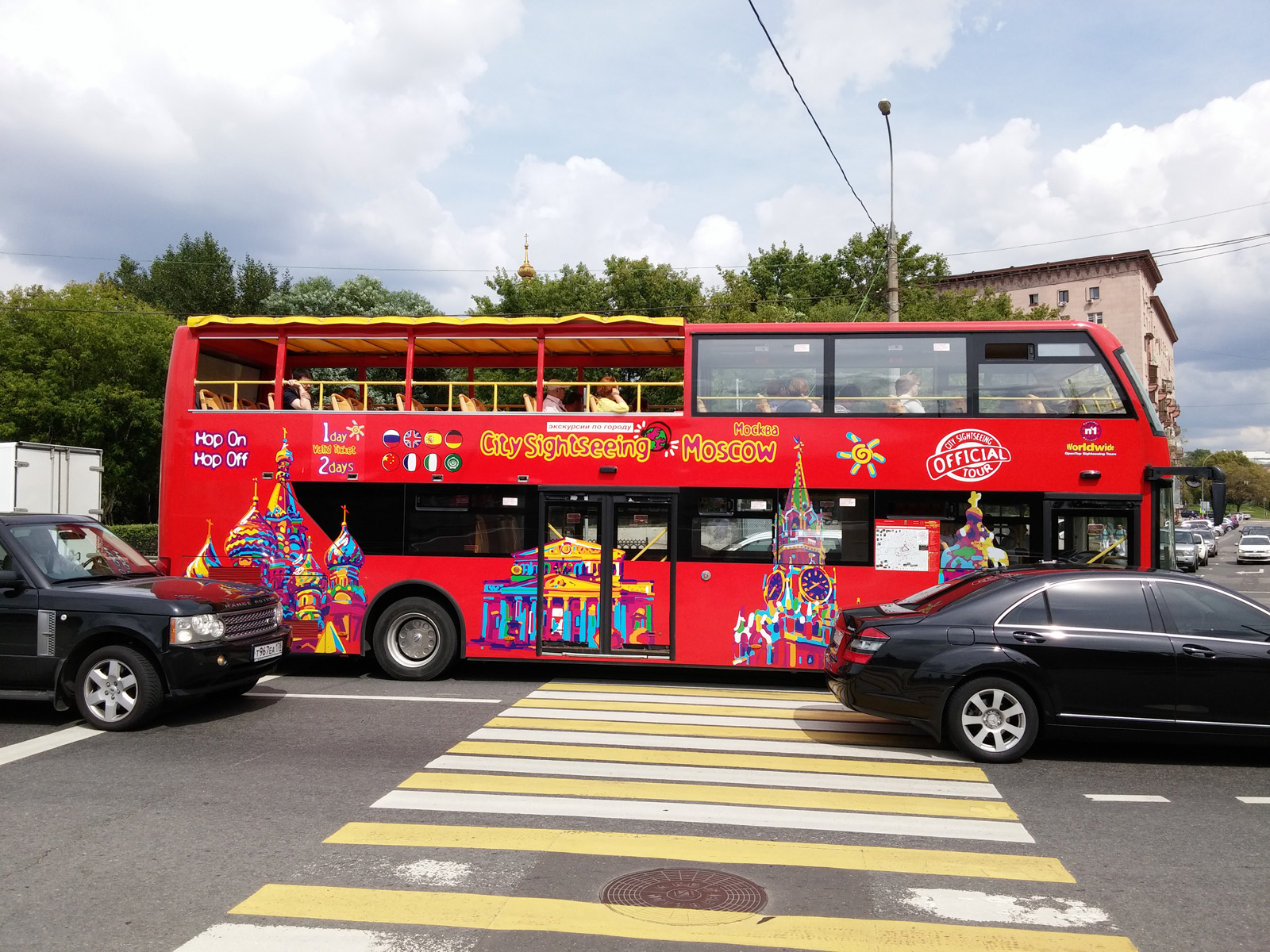 Туристический автобус (LG G3)