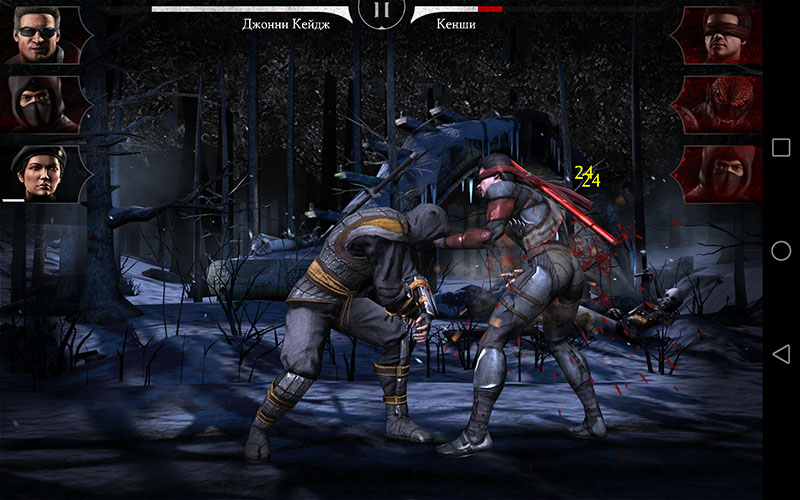 Mortal Kombat X на Huawei MediaPad X2