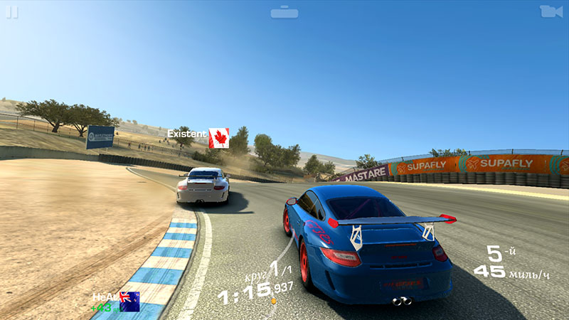 Real Racing 3 на Huawei Mate S