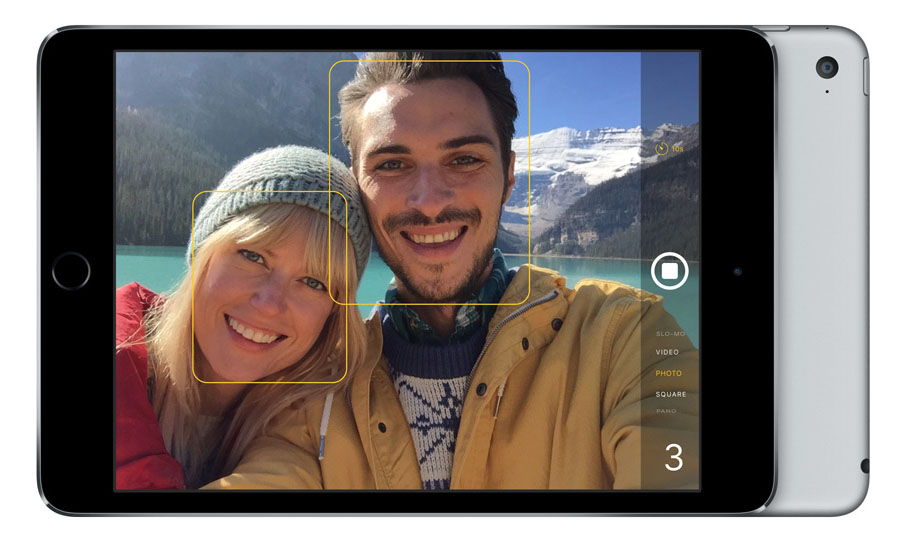 Новые возможности камеры в iPad mini 4