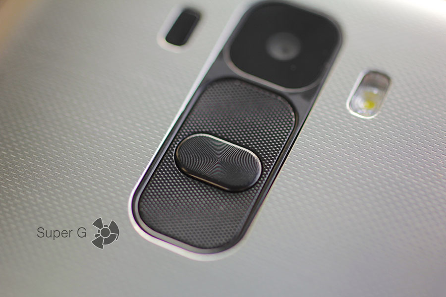 Кнопки управления в LG G4 Stylus