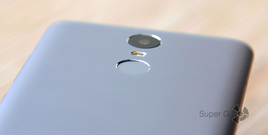 Сканер отпечатков пальцев в Xiaomi Redmi Note 3