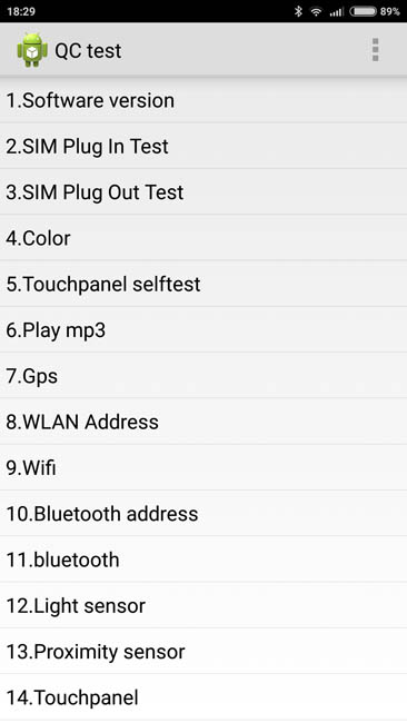 QC тест Xiaomi Redmi Note 3