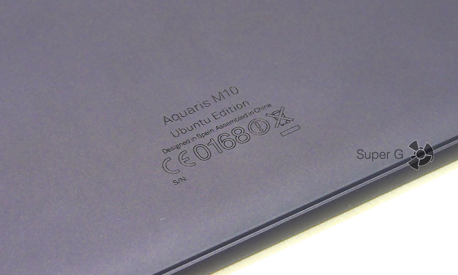 Информация о планшете BQ Aquaris M10 Ubuntu Edition
