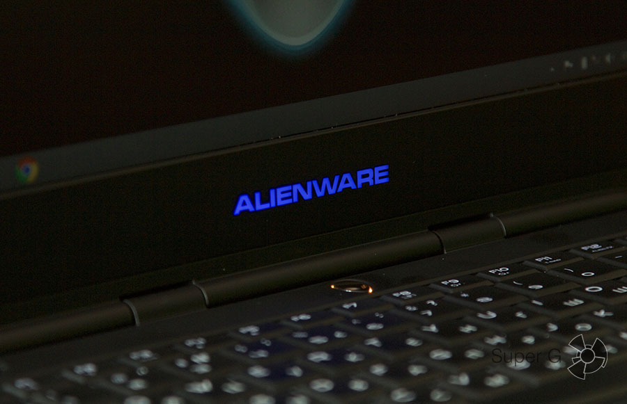 Надпись Alienware