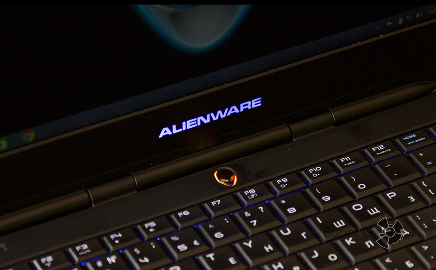 Подсветка ноутбука Dell Alienware 13