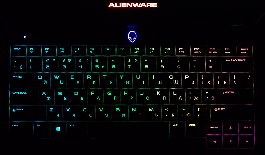 Еще одна переливающася настройка подсветки клавы