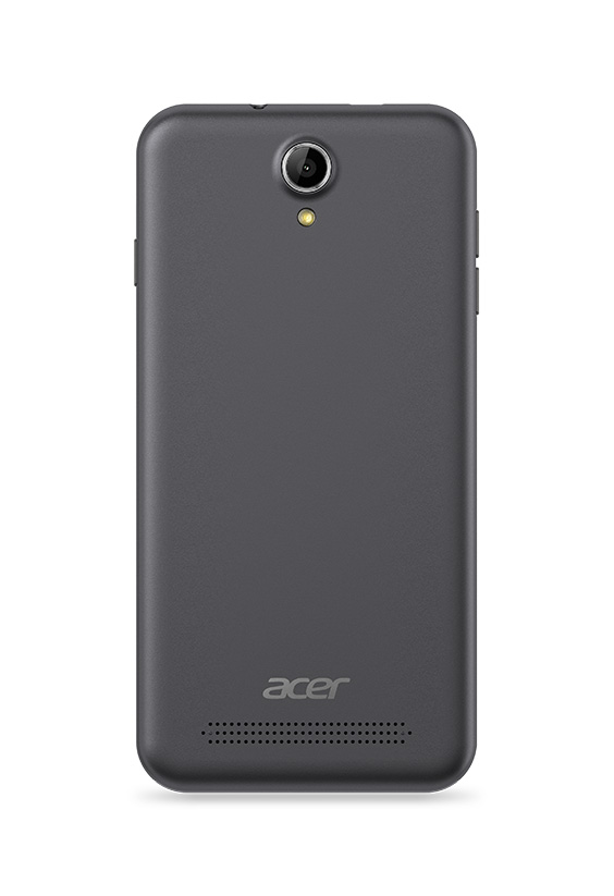 Acer Liquid Z6 Черный - вид сзади