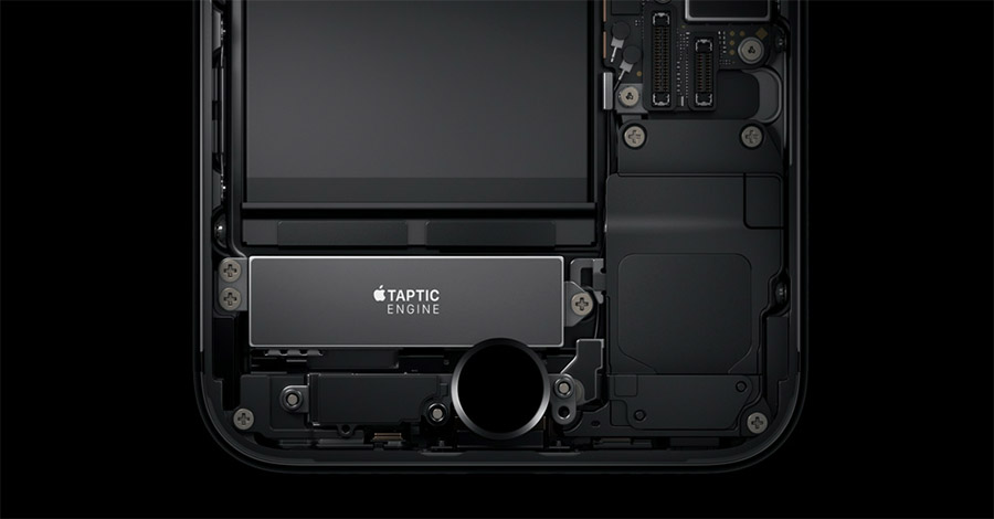 Новый моторчик Taptic Engine в iPhone 7