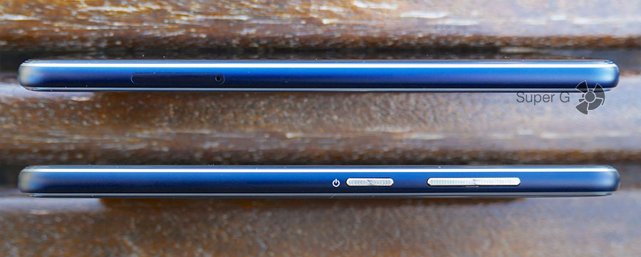 Боковые стороны смартфона Asus Zenfone 3