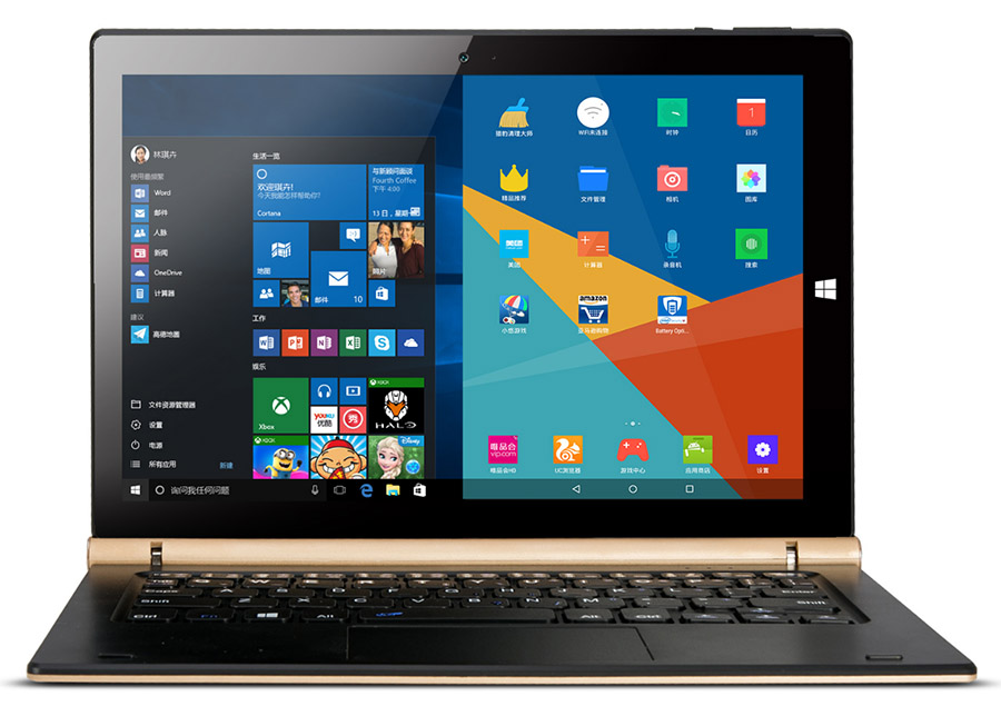 ONDA oBook 20 Plus с клавиатурным блоком в комплекте