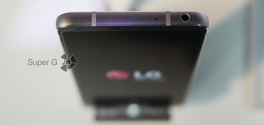 LG G6 имеет аудиовыход для наушников