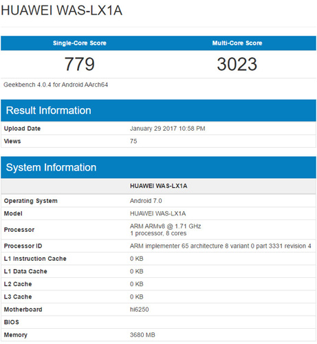 Huawei P10 Lite характеристики