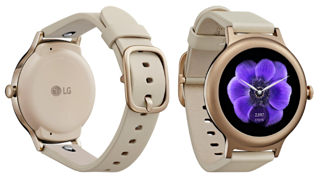 LG Watch Style титанового серого цвета