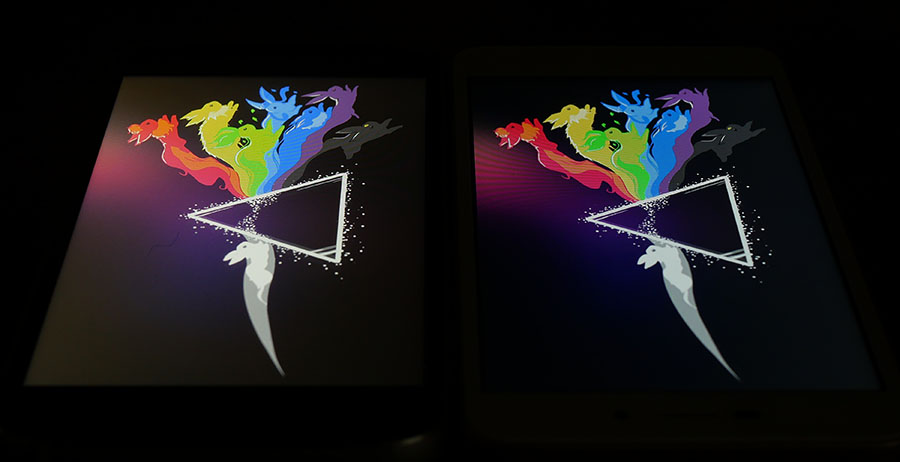Сравнение экранов UMi Diamond (слева) и Xiaomi Redmi 4A (справа) (4)