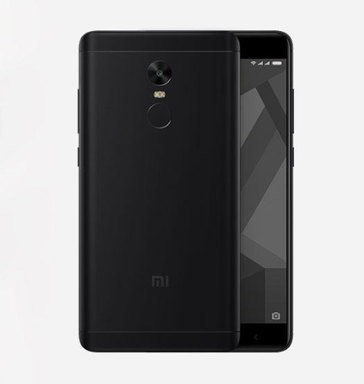 Xiaomi Redmi Note 4X полностью черный