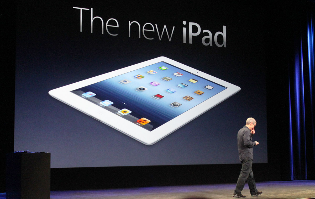 The new iPad by Apple