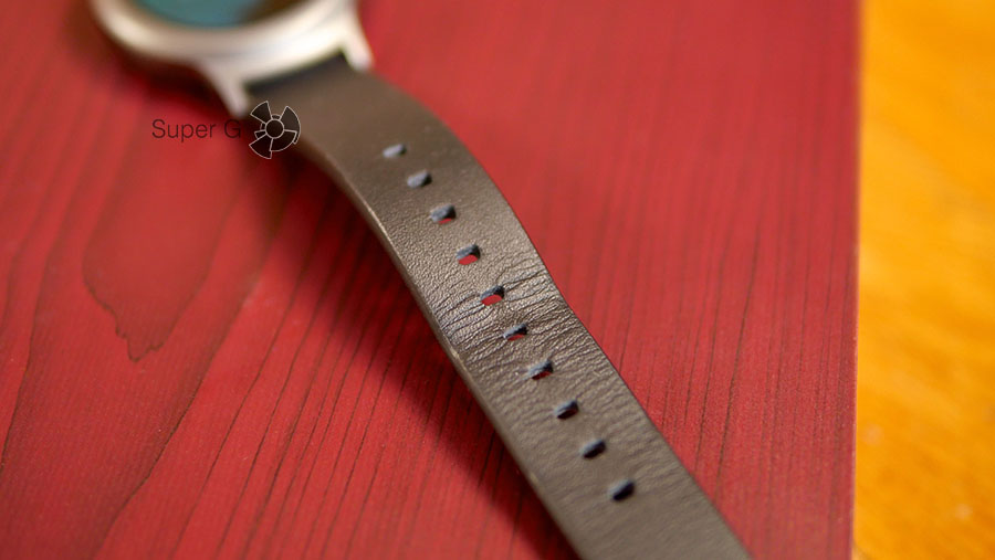 Кожаный ремешок от LG Watch Style быстро изнашивается
