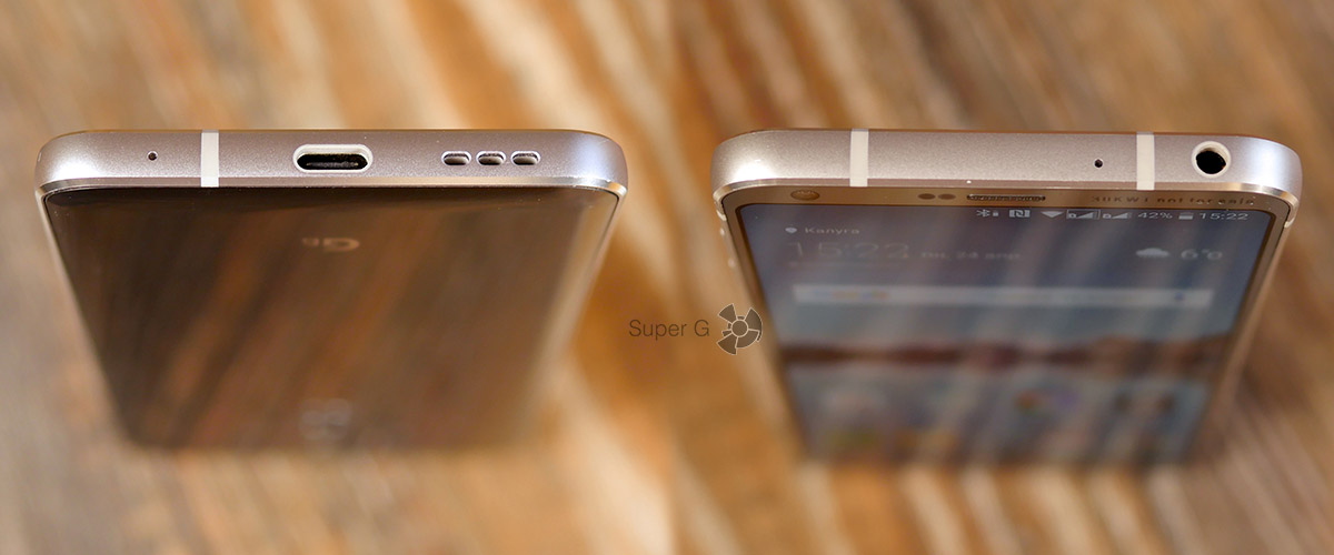 Разъёмы и динамик LG G6