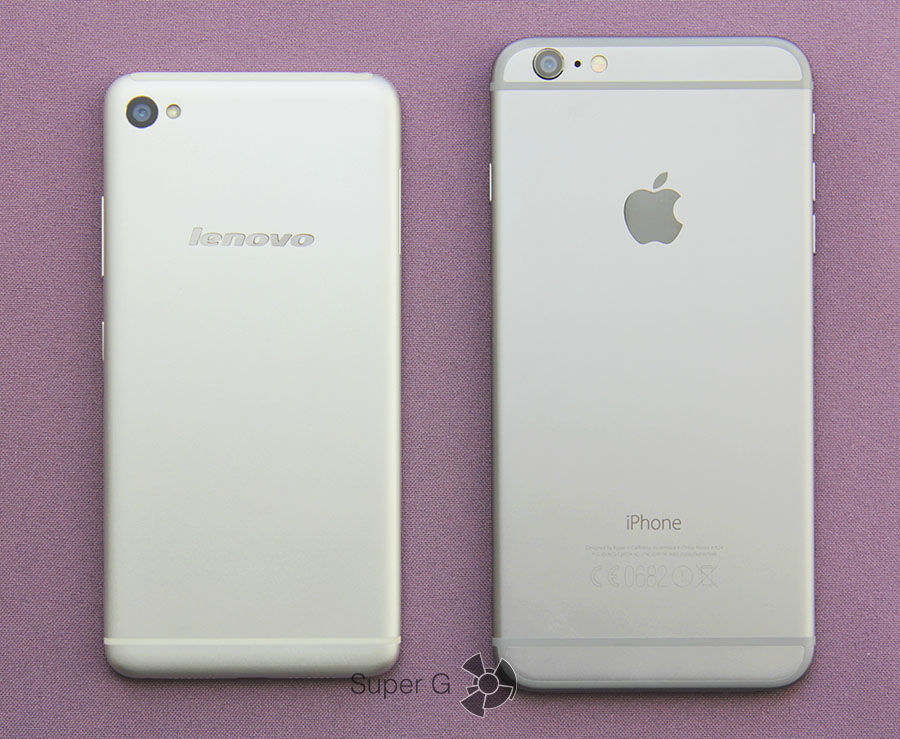 iPhone 6 Plus и Lenovo Sisley S90