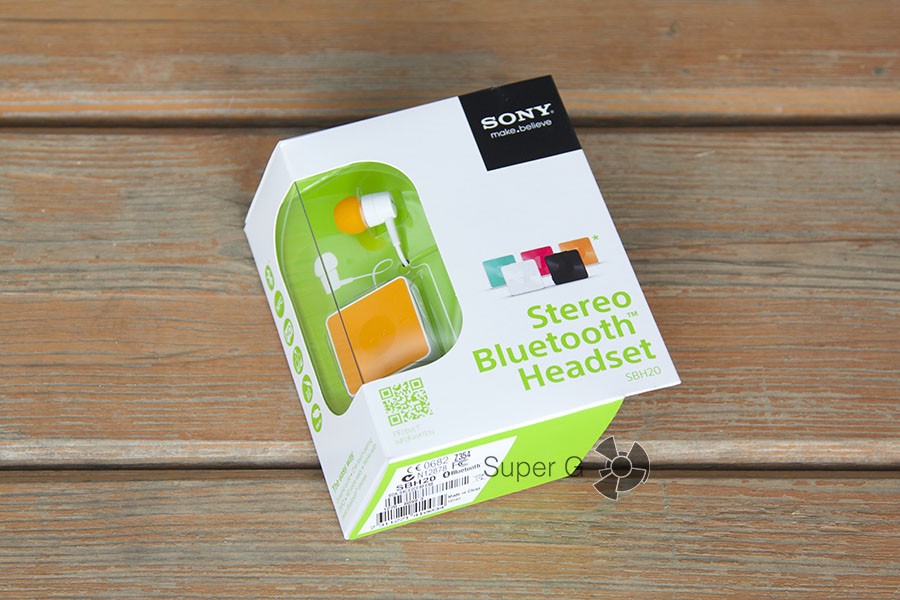Упаковка Sony SBH20
