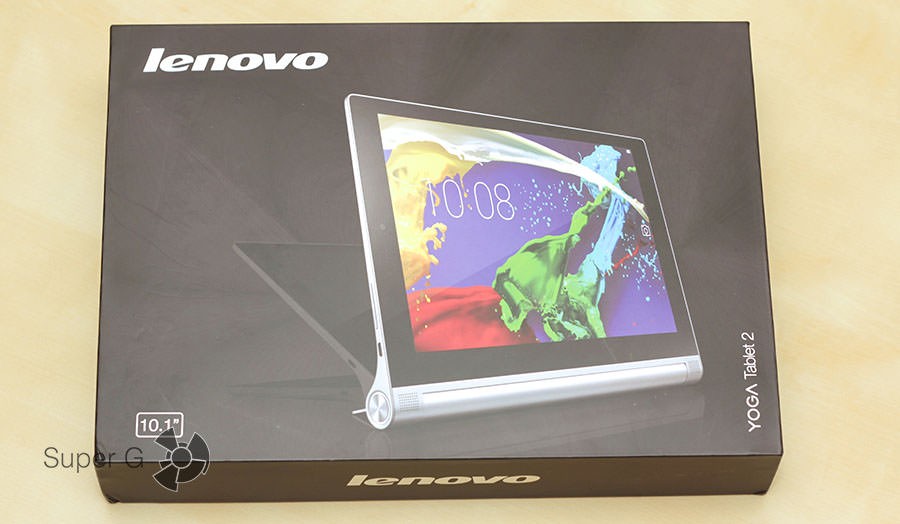 Упаковка Lenovo Yoga Tablet 2