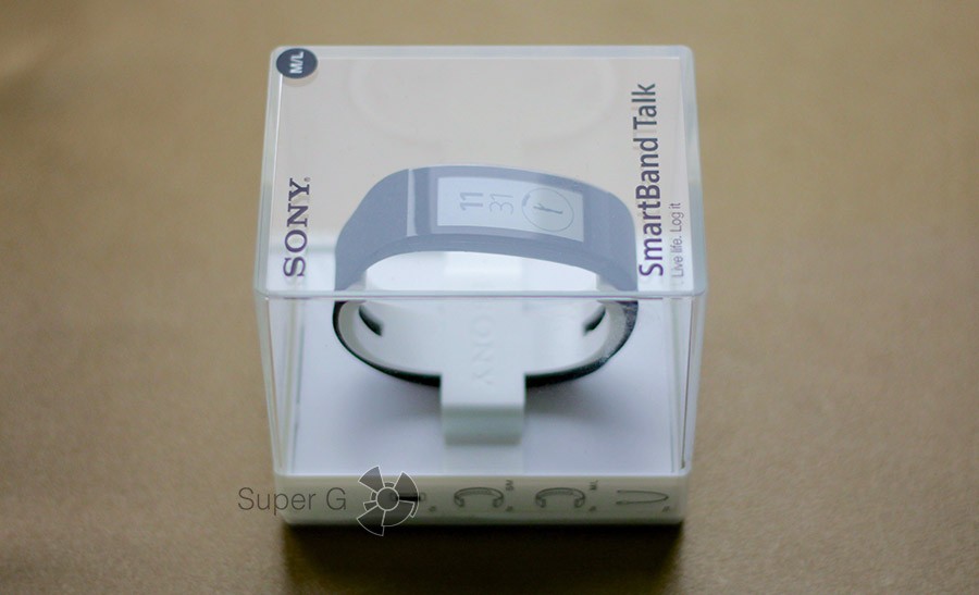 Коробка Sony SmartBand Talk