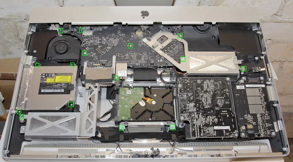 Инструкция как разобрать Apple iMac 27 2011 года