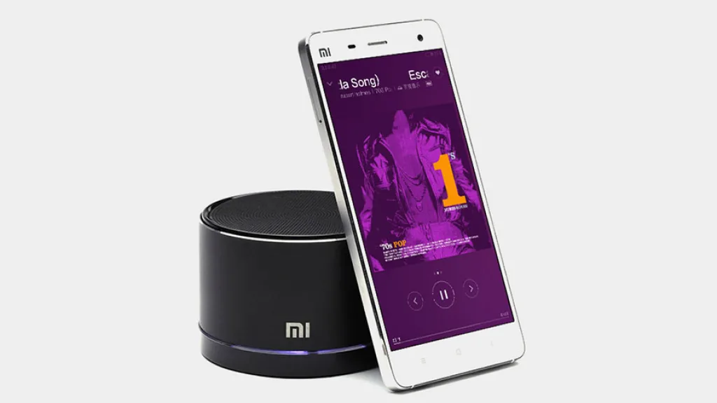 Воспроизедение музыки через Xiaomi Bluetooth Speaker