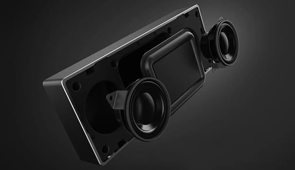 Два встроенных динамика в Xiaomi Bluetooth Speaker