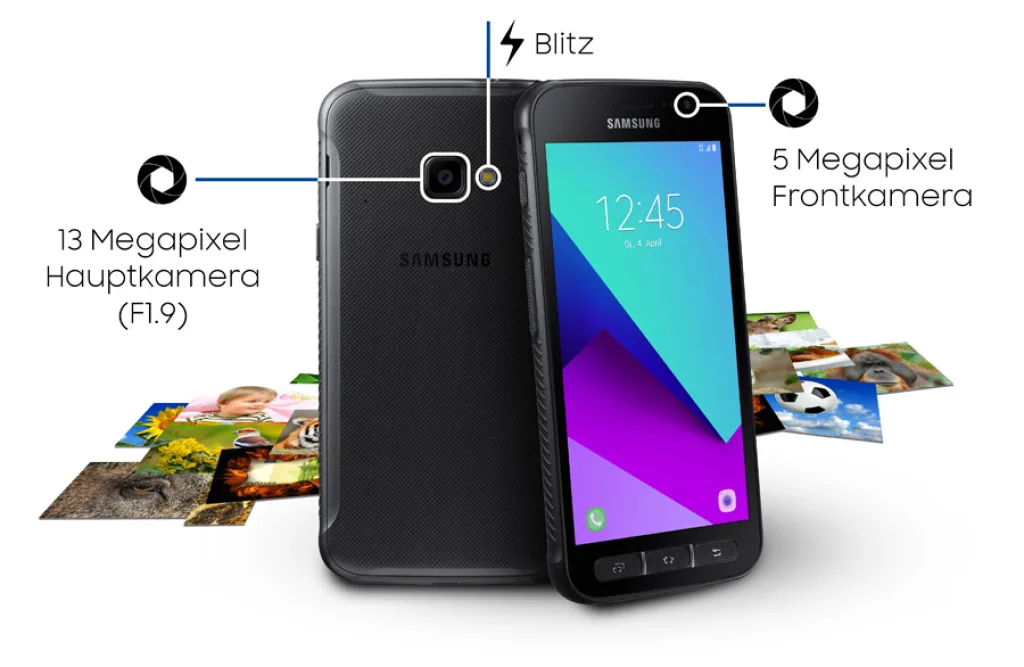 Samsung Galaxy Xcover 4 камера
