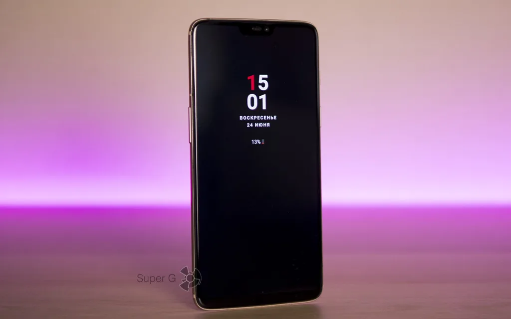Функция Always-On Display в OnePlus 6 не работает