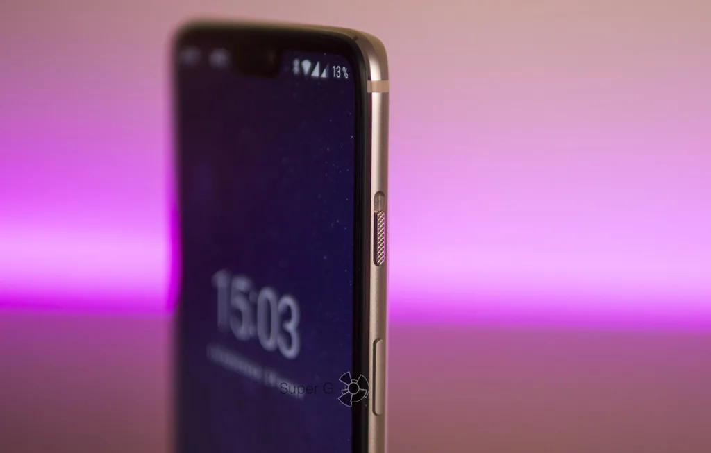 Переключатель в беззвучный режим в OnePlus 6