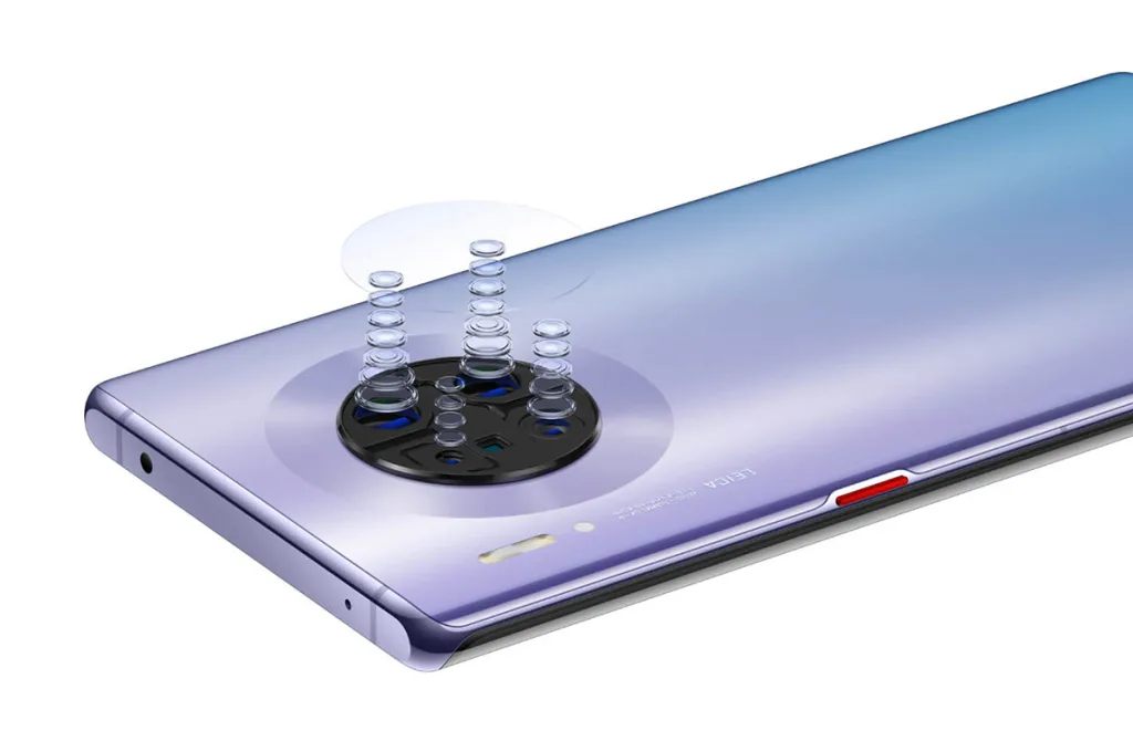 Четыре камеры Huawei Mate 30 Pro