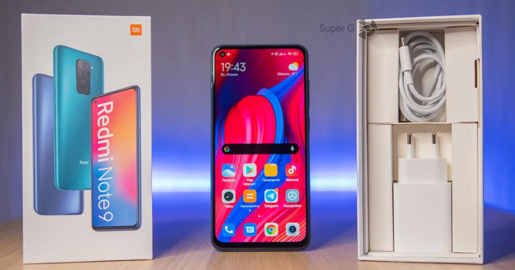 Комплект Redmi Note 9