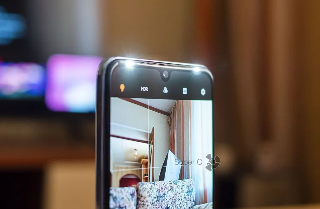 Vivo V21 двойная светодиодная вспышка фронтальной камеры