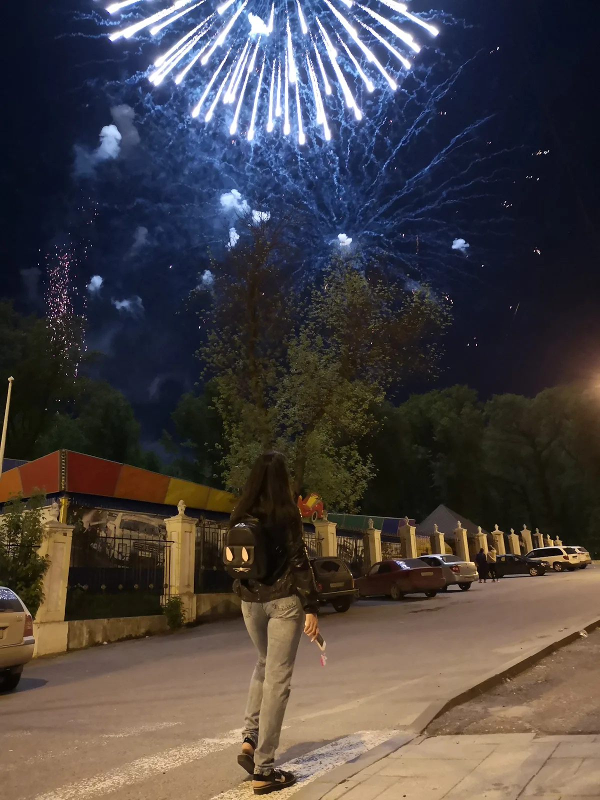 Ночное фото с камеры Huawei P20 Pro