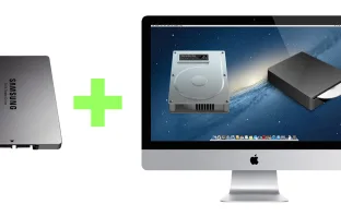 Как установить SSD диск в iMac 27'' не вынимая DVD-ROM