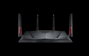 Три беспроводных роутера ASUS - RT-AC88U