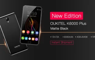Oukitel K6000 Plus получил новый цвет и обновление прошивки